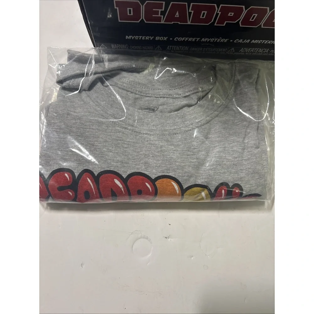 Deadpool 30th Anniversary Marvel Collector Corps 4/5pcs Shirt XL No Pin Nerdy 30